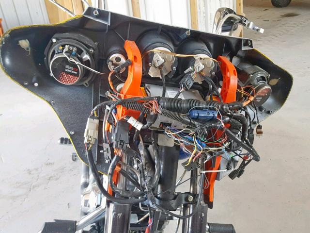 1HD1FC4177Y604257 - 2007 HARLEY-DAVIDSON FLHTCUI BLUE photo 9