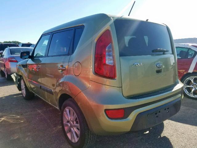 KNDJT2A66D7488524 - 2013 KIA SOUL + GREEN photo 3