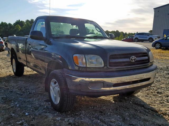 5TBJN32171S201382 - 2001 TOYOTA TUNDRA GREEN photo 1