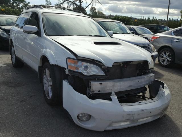 4S4BP67C664347918 - 2006 SUBARU LEGACY OUT WHITE photo 1