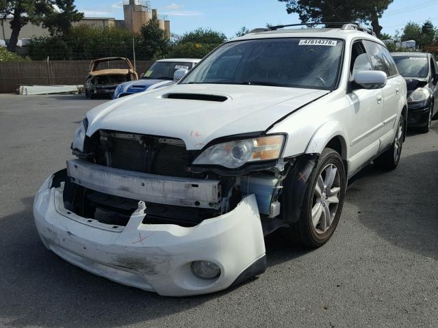 4S4BP67C664347918 - 2006 SUBARU LEGACY OUT WHITE photo 2