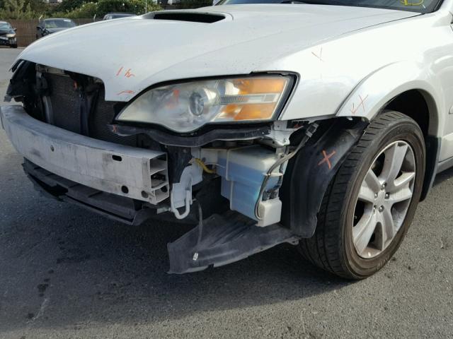 4S4BP67C664347918 - 2006 SUBARU LEGACY OUT WHITE photo 9