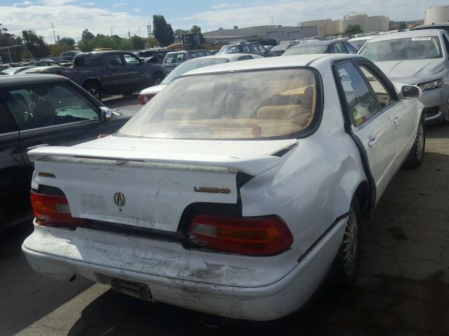 JH4KA7576MC014900 - 1991 ACURA LEGEND LS WHITE photo 4