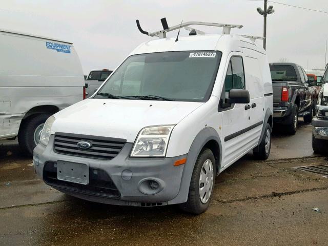 NM0LS7AN7DT140574 - 2013 FORD TRANSIT CO WHITE photo 2