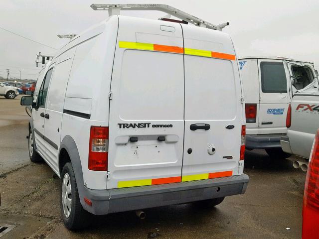 NM0LS7AN7DT140574 - 2013 FORD TRANSIT CO WHITE photo 3