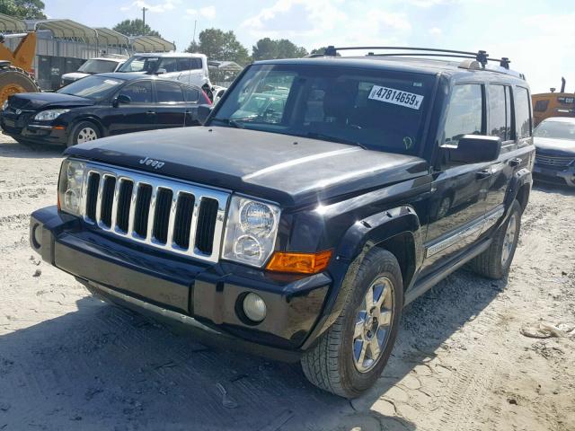 1J8HH58P57C693501 - 2007 JEEP COMMANDER 黑色 照片 2