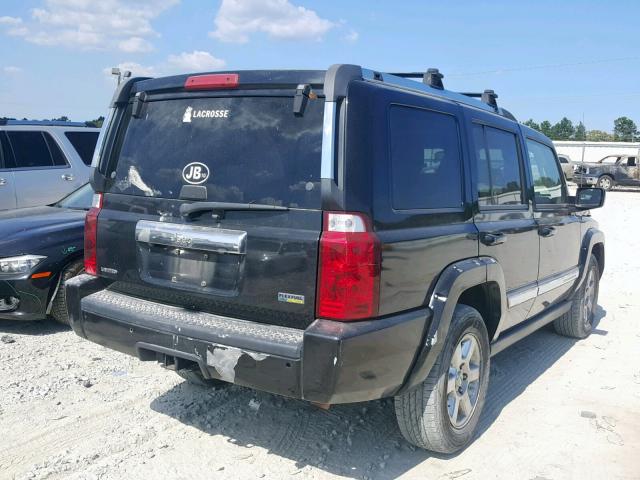 1J8HH58P57C693501 - 2007 JEEP COMMANDER 黑色 照片 4