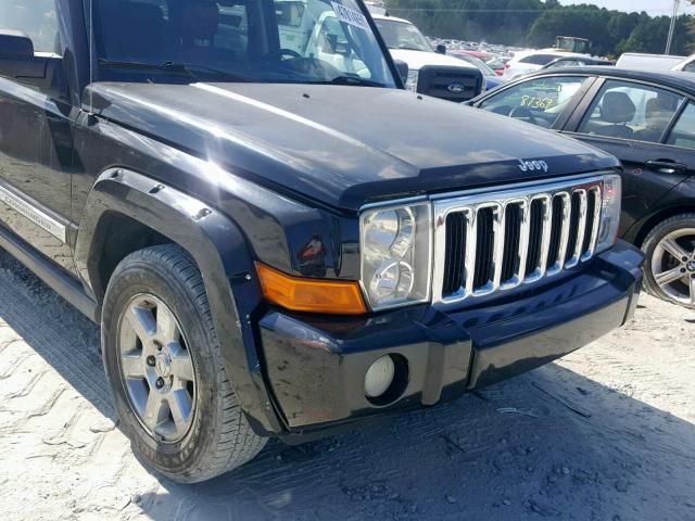 1J8HH58P57C693501 - 2007 JEEP COMMANDER 黑色 照片 9