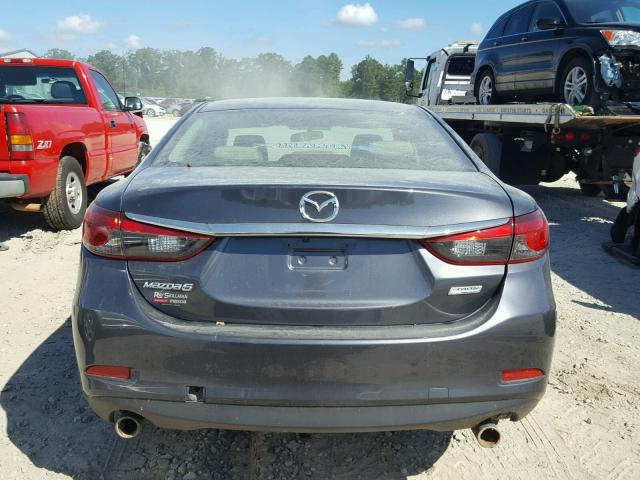 JM1GJ1U55G1433907 - 2016 MAZDA 6 SPORT GRAY photo 9