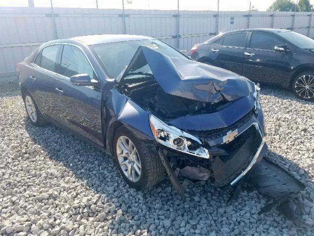1G11C5SLXEF129831 - 2014 CHEVROLET MALIBU 1LT BLUE photo 1
