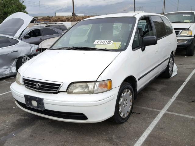 JHMRA3866WC007197 - 1998 HONDA ODYSSEY LX WHITE photo 2