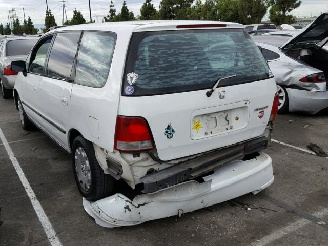 JHMRA3866WC007197 - 1998 HONDA ODYSSEY LX WHITE photo 3