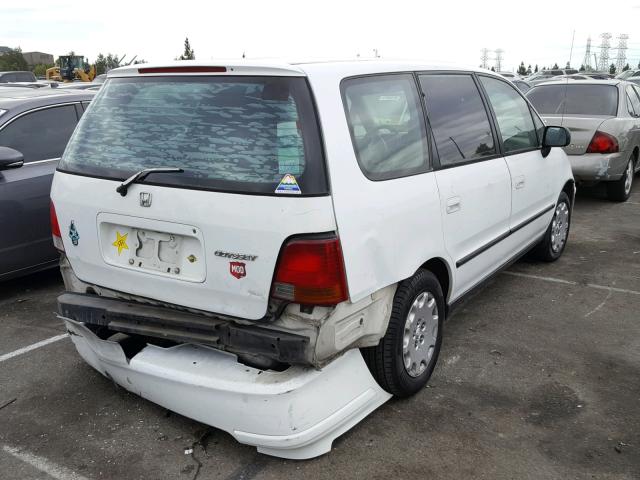 JHMRA3866WC007197 - 1998 HONDA ODYSSEY LX WHITE photo 4