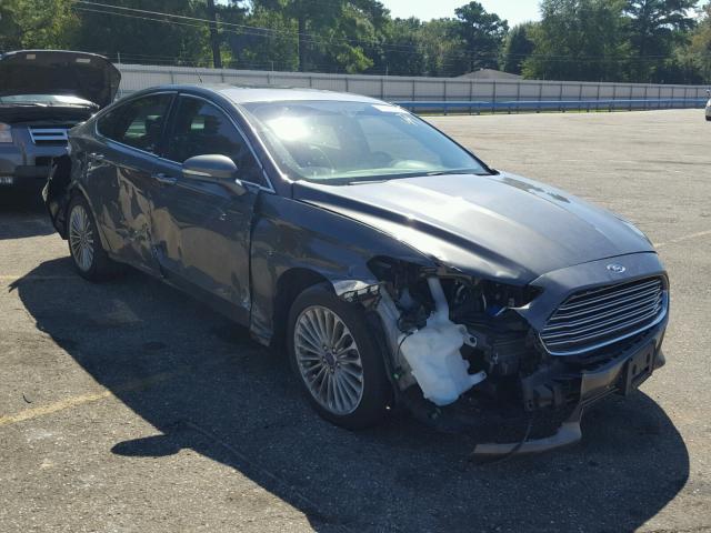 3FA6P0K92FR310120 - 2015 FORD FUSION TIT GRAY photo 1