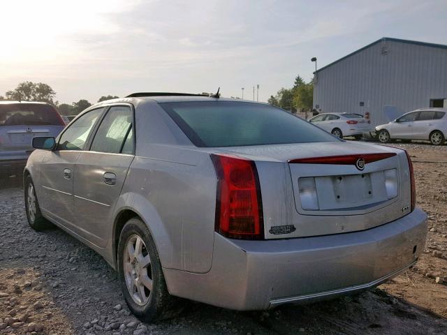 1G6DP567150229568 - 2005 CADILLAC CTS HI FEA SILVER photo 3