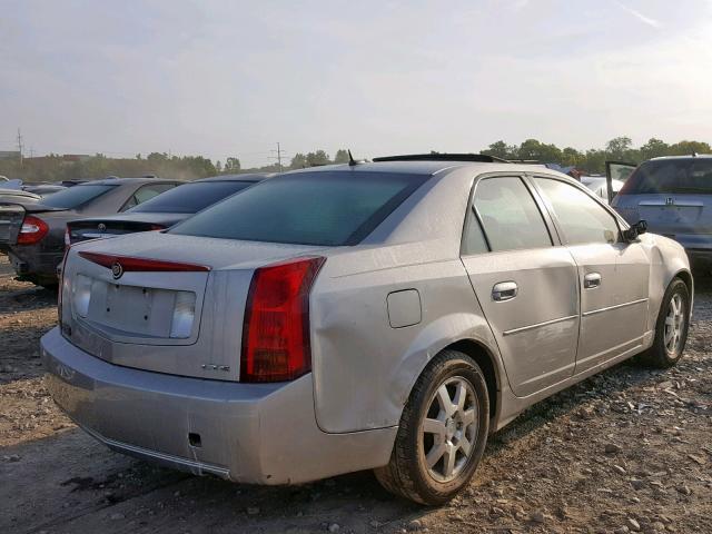 1G6DP567150229568 - 2005 CADILLAC CTS HI FEA SILVER photo 4