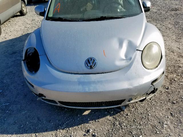 3VWRR31C76M403533 - 2006 VOLKSWAGEN NEW BEETLE ვერცხლისფერი ფოტო 7