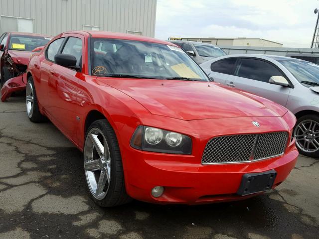 2B3KA33V69H585580 - 2009 DODGE CHARGER SX RED photo 1