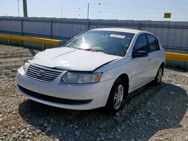 1G8AJ52F55Z166348 - 2005 SATURN ION LEVEL WHITE photo 2