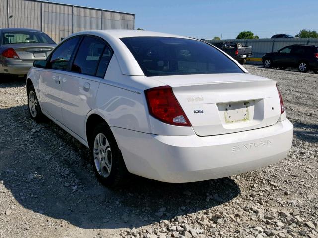 1G8AJ52F55Z166348 - 2005 SATURN ION LEVEL WHITE photo 3