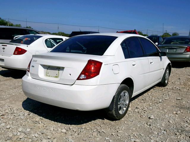 1G8AJ52F55Z166348 - 2005 SATURN ION LEVEL WHITE photo 4