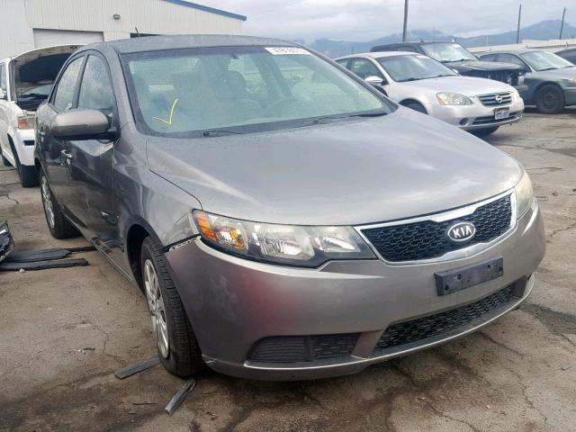 KNAFU4A28B5345754 - 2011 KIA FORTE EX GRAY photo 1