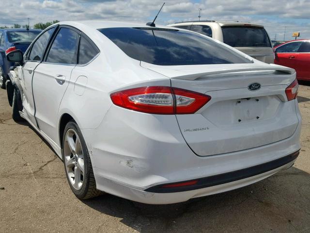 3FA6P0G74GR382011 - 2016 FORD FUSION S WHITE photo 3