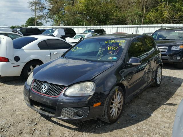 WVWEV71K37W021514 - 2007 VOLKSWAGEN NEW GTI BLACK photo 2