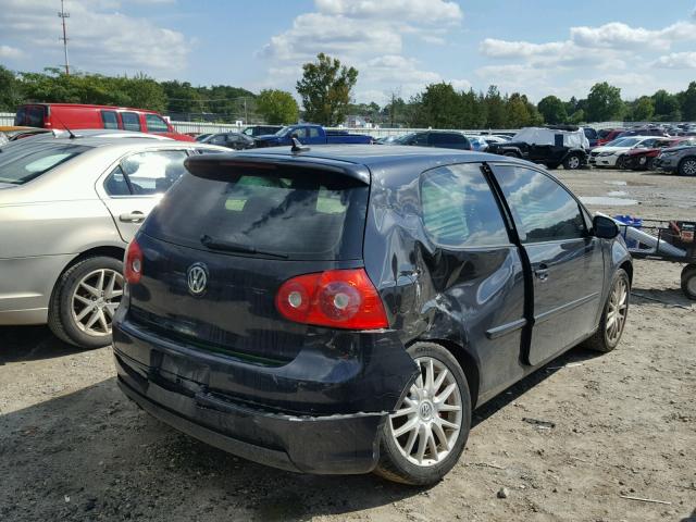 WVWEV71K37W021514 - 2007 VOLKSWAGEN NEW GTI BLACK photo 4