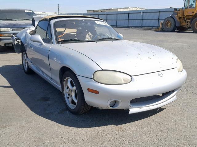 JM1NB3535Y0140948 - 2000 MAZDA MX-5 MIATA SILVER photo 1