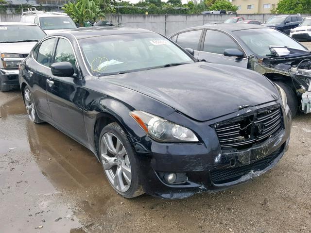 JN1BY1AP9BM322072 - 2011 INFINITI M37 BLACK photo 1