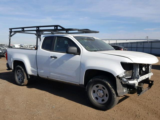 1GCHSAEA1F1190639 - 2015 CHEVROLET COLORADO WHITE photo 1