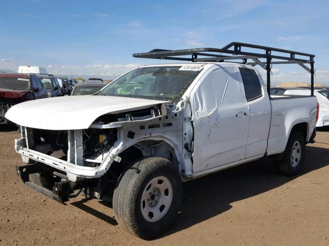 1GCHSAEA1F1190639 - 2015 CHEVROLET COLORADO WHITE photo 2