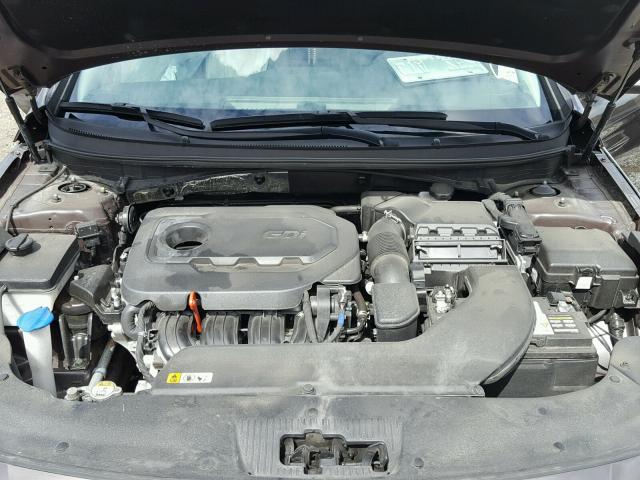 5NPE34AF9HH550299 - 2017 HYUNDAI SONATA SPO GRAY photo 7