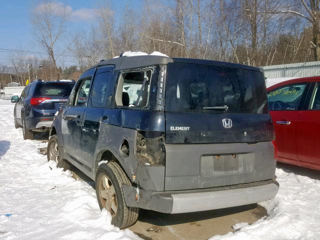 5J6YH28533L021672 - 2003 HONDA ELEMENT EX GRAY photo 3