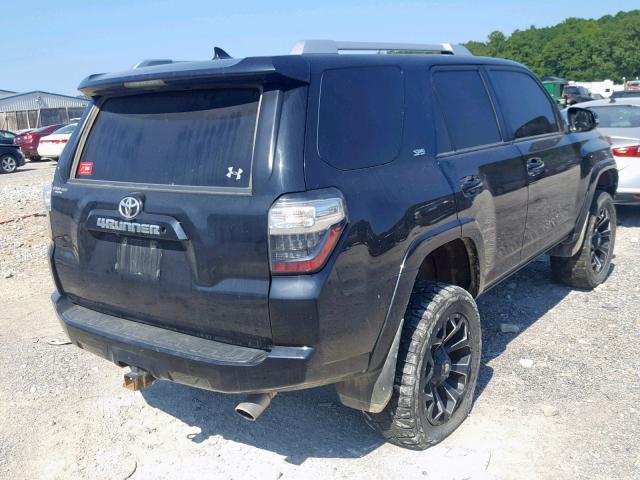 JTEBU5JR9F5236807 - 2015 TOYOTA 4RUNNER SR BLACK photo 4