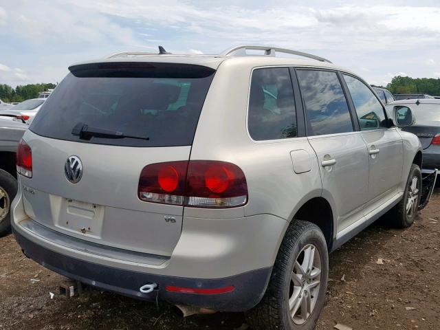 WVGBE77L28D039854 - 2008 VOLKSWAGEN TOUAREG 2 SILVER photo 4