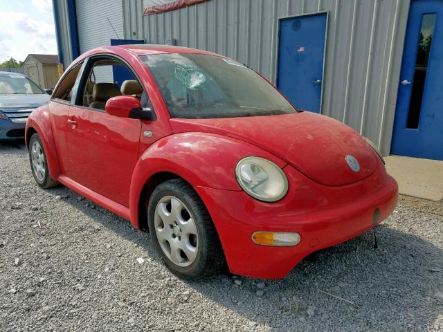 3VWCK21C63M405578 - 2003 VOLKSWAGEN NEW BEETLE წითელი ფოტო 1