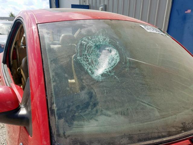 3VWCK21C63M405578 - 2003 VOLKSWAGEN NEW BEETLE წითელი ფოტო 9