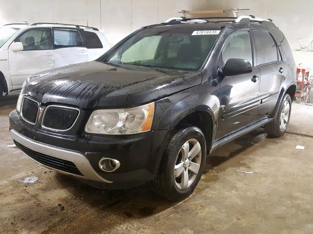 2CKDL63F576029340 - 2007 PONTIAC TORRENT BLACK photo 2