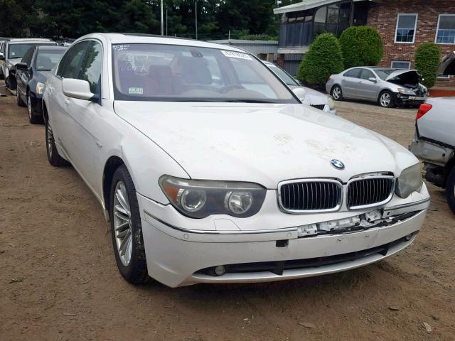 WBAGN63483DS44541 - 2003 BMW 745 LI WHITE photo 1