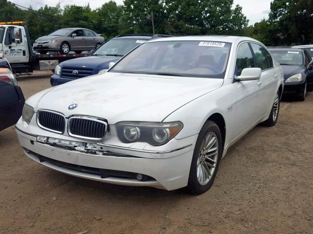 WBAGN63483DS44541 - 2003 BMW 745 LI WHITE photo 2