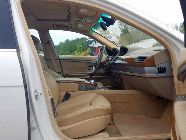 WBAGN63483DS44541 - 2003 BMW 745 LI WHITE photo 5