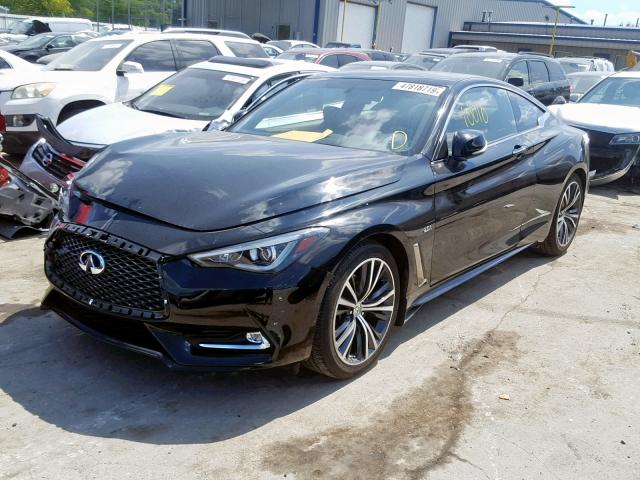 JN1CV7EK9JM200034 - 2018 INFINITI Q60 PURE BLACK photo 2