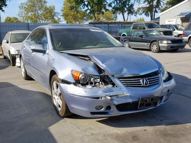 JH4KB16555C017179 - 2005 ACURA RL BLUE photo 1