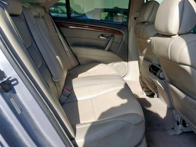 JH4KB16555C017179 - 2005 ACURA RL BLUE photo 6