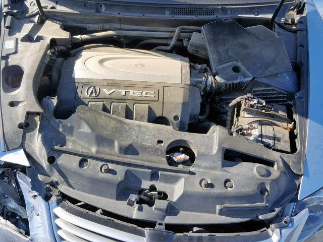 JH4KB16555C017179 - 2005 ACURA RL BLUE photo 7