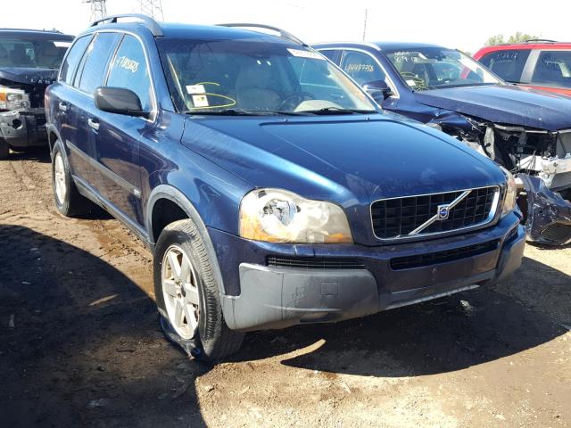 YV1CZ59H741062725 - 2004 VOLVO XC90 BLUE photo 1