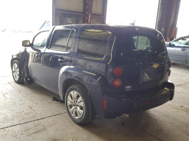 3GNBAADB8AS535960 - 2010 CHEVROLET HHR LS Azul foto 3