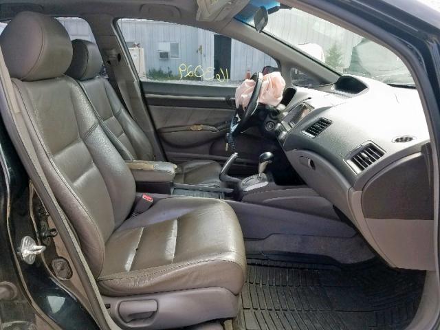 19XFA16919E007448 - 2009 HONDA CIVIC EXL 黑色 照片 5